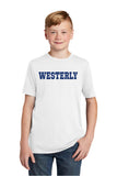 Westerly White T-Shirt with Royal (Youth/Adult)