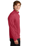 Sport-Tek® Sport-Wick® Textured 1/4-Zip Pullover.  ST860