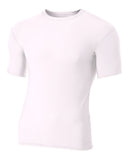 A4 SHORT SLEEVE COMPRESSION CREW - Team360sports.com