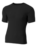 A4 SHORT SLEEVE COMPRESSION CREW - Team360sports.com