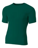 A4 SHORT SLEEVE COMPRESSION CREW - Team360sports.com