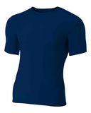 A4 SHORT SLEEVE COMPRESSION CREW - Team360sports.com
