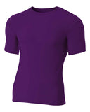 A4 SHORT SLEEVE COMPRESSION CREW - Team360sports.com