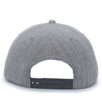 C & C UNSTRUCTURED ACRYLIC/WOOL SNAPBACK CAP