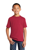 Port & Company® Youth Core Cotton DTG Tee PC54YDTG