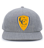 C & C UNSTRUCTURED ACRYLIC/WOOL SNAPBACK CAP