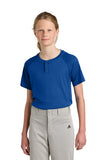 Sport-Tek® Youth PosiCharge® Competitor™ 2-Button Henley YST359