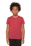 BELLA+CANVAS® Youth Heather CVC Tee BC3001YCVC