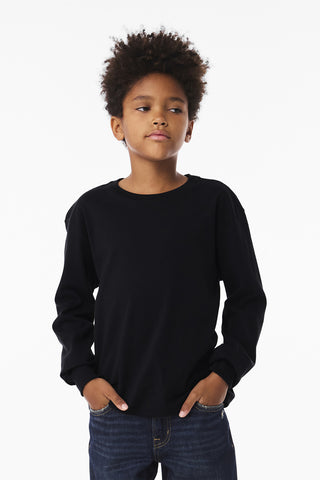 BELLA+CANVAS? Youth 6-Ounce Heavyweight Long Sleeve Tee BC3511Y