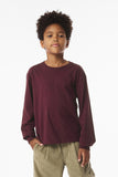 BELLA+CANVAS? Youth 6-Ounce Heavyweight Long Sleeve Tee BC3511Y