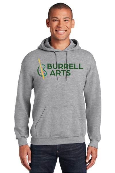 Burrell Arts- High S. Adult- Heavy Blend™ Hooded Sweatshirt.