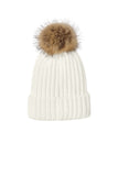 Port Authority® Faux Fur Pom Beanie C990