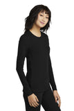 District® Women's Perfect Blend® CVC Long Sleeve Tee DT110