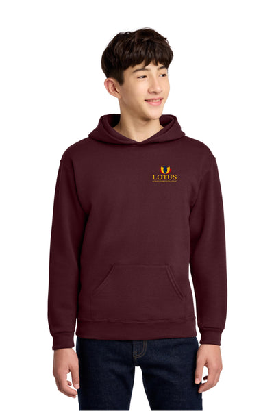 Sudadera con capucha de la Escuela Lotus 2026 Primaria (1.º a 5.º grado) (Juvenil/Adulto)