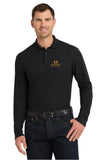Lotus School Long 2026 Sleeve Adult Pique Polo. (High School)