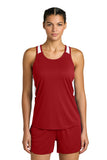 Camiseta de tirantes Sport-Tek® Club Track para mujer LST446