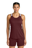 Camiseta de tirantes Sport-Tek® Club Track para mujer LST446