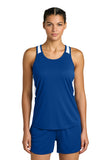 Camiseta de tirantes Sport-Tek® Club Track para mujer LST446
