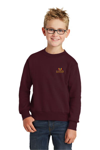Lotus -2026 Youth Heavy Blend™ Crewneck Sweatshirt. (1st-5th Grade)