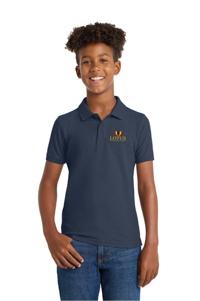Lotus School 2026 Middle School Polo shirt (Youth/Adult)