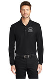 Lotus School Long Sleeve Adult Pique Polo. K100LS (High School)