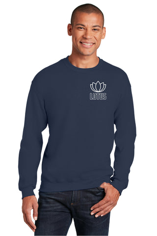 Lotus- Heavy Blend™ Crewneck Sweatshirt.  18000 (Middle School)