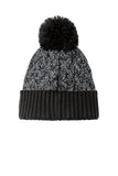 New Era® Marled Knit Pom Beanie NE910