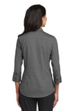 Red House®  Ladies 3/4-Sleeve Nailhead Non-Iron Shirt. RH690