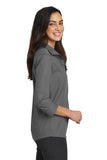 Red House®  Ladies 3/4-Sleeve Nailhead Non-Iron Shirt. RH690