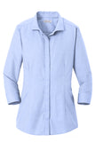 Red House®  Ladies 3/4-Sleeve Nailhead Non-Iron Shirt. RH690