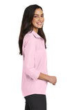 Red House®  Ladies 3/4-Sleeve Nailhead Non-Iron Shirt. RH690