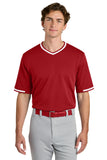 Sport-Tek® Tough Mesh V-Neck Baseball Jersey ST221