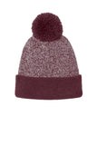 Gorro con pompón Halftime de brezo Sport-Tek® STC68