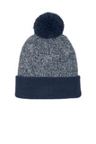 Gorro con pompón Halftime de brezo Sport-Tek® STC68