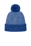 Gorro con pompón Halftime de brezo Sport-Tek® STC68