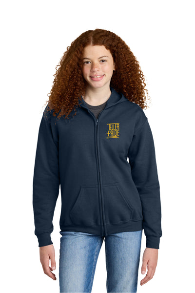 Teller Youth / Adult Zip up Hoodie
