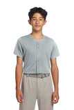 Sport-Tek® Youth PosiCharge® Tough Mesh Full-Button Jersey YST220
