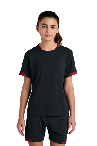 Sport-Tek? Youth Club Short Sleeve Crew YST440