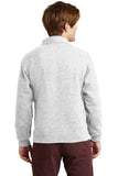 JERZEES® SUPER SWEATS® NuBlend® - 1/4-Zip Sweatshirt with Cadet Collar.  4528M