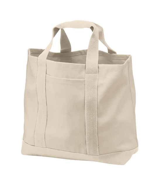 Port Authority® - Bolsa de compras de sarga de dos tonos - Ideal. B400