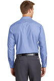 Red Kap® Long Sleeve Striped Industrial Work Shirt.  CS10