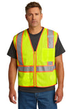 CornerStone ® ANSI 107 Class 2 Mesh Zippered Two-Tone Vest. CSV103