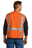 CornerStone ® ANSI 107 Class 2 Mesh Six-Pocket Zippered Vest. CSV104