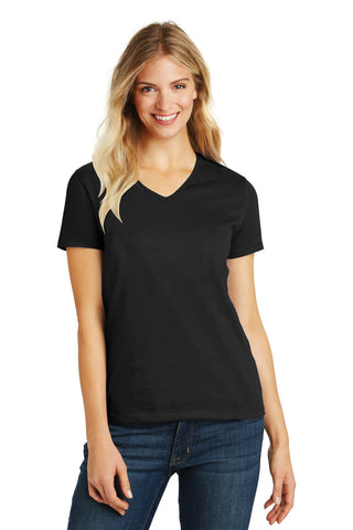 District® Women's Perfect Blend® V-Neck Tee. DM1190L