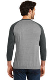 District ® Perfect Tri® 3/4-Sleeve Raglan. DM136