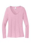 District® Women's Perfect Tri® Long Sleeve V-Neck Tee DT135