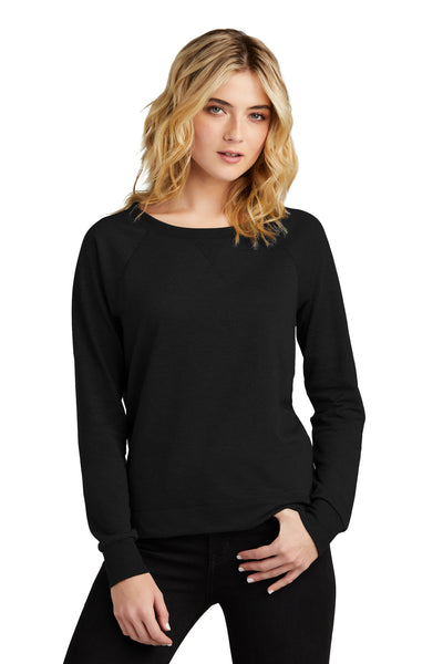 District® Women's Featherweight French Terry™ Long Sleeve Crewneck DT672