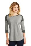 New Era ® Ladies Heritage Blend 3/4-Sleeve Baseball Raglan Tee. LNEA104