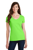 Port & Company® Ladies Fan Favorite V-Neck Tee. LPC450V