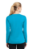 Sport-Tek® Ladies Long Sleeve PosiCharge® Competitor™ V-Neck Tee. LST353LS